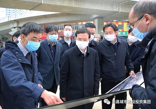 市委副书记、代市长黄喜忠调研我司重大重点项目