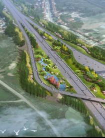 南昌市西外环高速和祥云大道（南昌西收费站~320国道）及门户区情形综合整治工程项目简介